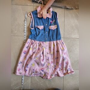 Vintage Disney mini mouse jean dress